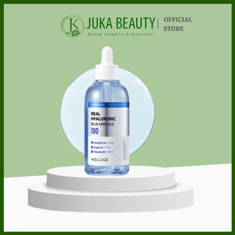 Tinh chất cấp nước Wellage Real Hyaluronic Blue Ampoule 75ml Skincare Nữ Women