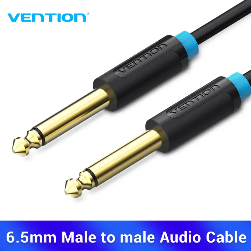 Cáp giắc cắm âm thanh, 6.5mm đến 6.5mm, 6.35mm, Cáp guitar âm thanh nổi, Thích hợp cho bộ khuếch đại loa, [Thanh Toán Khi Nhận Hàng]
