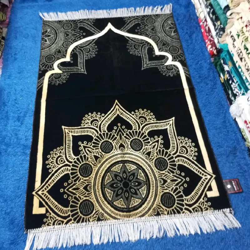 Sajadah Turki Nurtex Motif Khiswah Ukuran 70x110cm Kualitas Premium Sangat Nyaman Saat Digunakan Mini 6