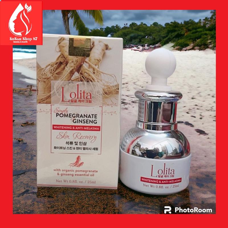 Serum lolita dưỡng trắng da mờ thâm nám chai 25ml date mới 4