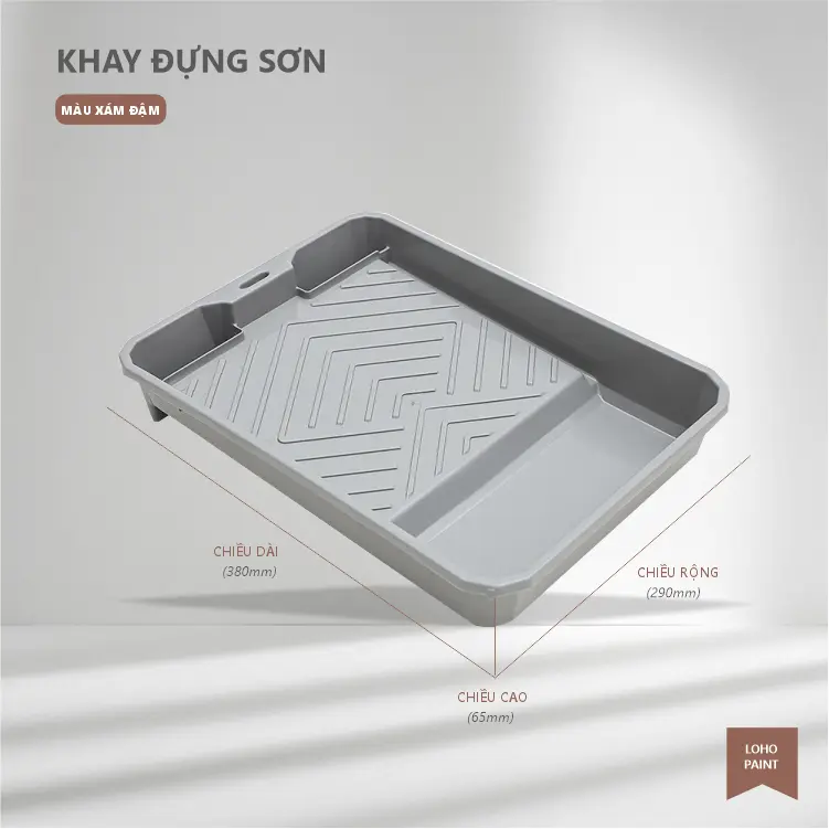 Combo 1 khay đựng sơn cứng và 3 khay sơn dùng 1 lần | Thiết kế đẹp mắt, dễ sử dung 2