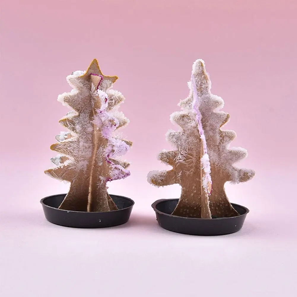 Magic Growing Christmas Tree DIY Fun Gift Toy For Adults Kids Home Festival Party Decor Props Mini Tree