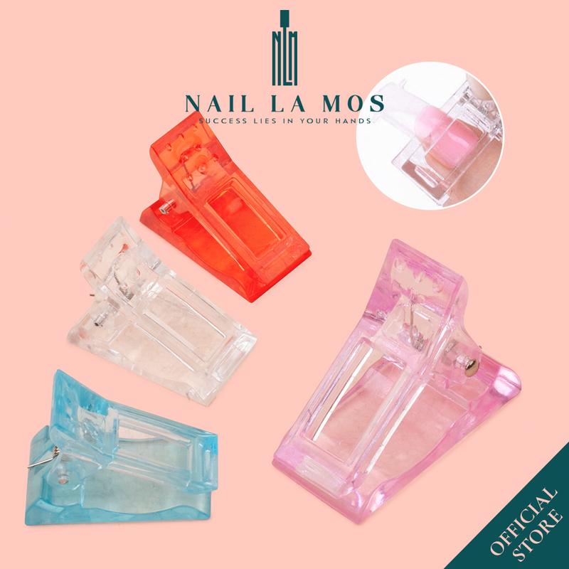  Kẹp móng úp gel gôm - Kẹp cố định form móng giữ móng nối vào phom chuẩn đẹp 