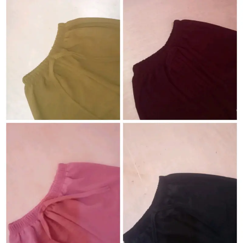 Celana kulot anak perempuan paket 4pcs  5_12 tahun celana kulot anak anak Pakaian Fashion KULOT ANAK ANAK 2