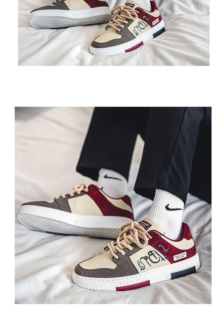 Product Introduction of Men's Shoes Autumn New Student Trend All Competition Sports Shoes Water Design Special Summer Korean Casual Sneakers 15