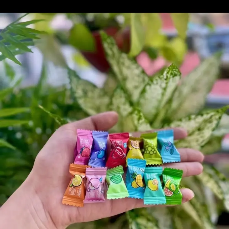 300g Kẹo trái cây Mix 12 vị thơm ngon,mát lạnh hàng chuẩn loại 1 . Chua Ăn Vặt - Ăn vặt cùng Bơ 4