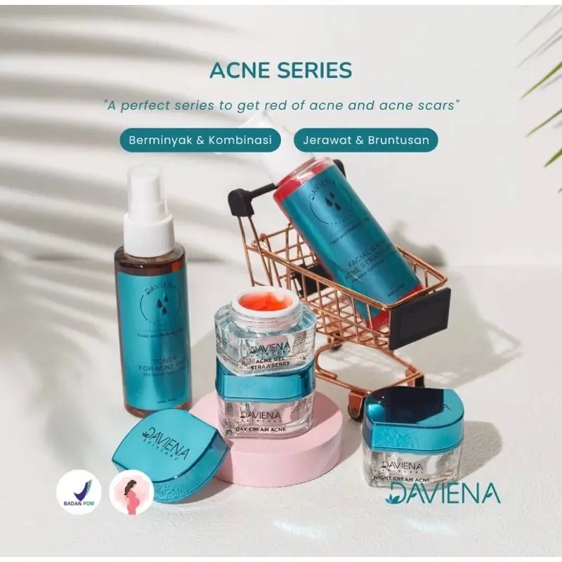 [PAKET LENGKAP] DAVIENA SKINCARE PAKET GOLD SERIES PAKET ACNE SERIES PAKET GLOWING SERIES DAVIENA SKINCARE BPOM ORIGINAL DAVINA SKINCARE DAVIENA 1