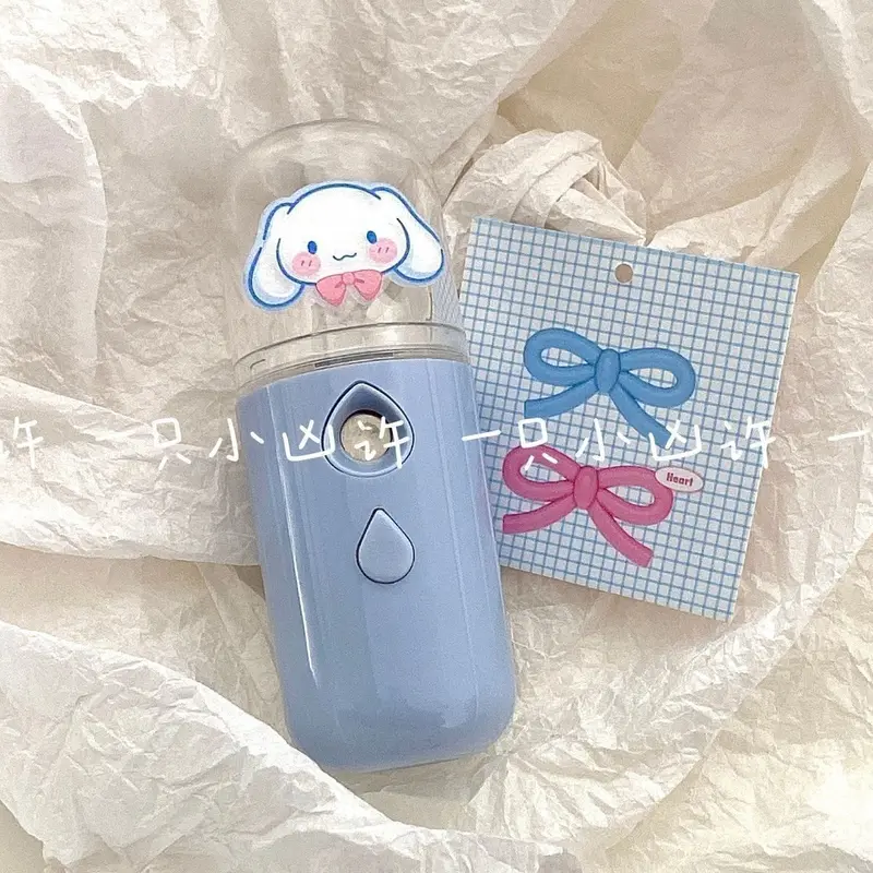 Dụng Cụ Phun Dưỡng Ẩm, Thiết Kế Hoạt Hình Sanrio, Xịt Dưỡng Ẩm Nano, Dụng Cụ Hữu Ích, Cầm Tay Và Cầm Tay, Giảm Nhiệt, Thích Hợp Để Trang Trí Mặt Và Máy Tính Để Bàn, Bán Chạy Năm 2025, 7674 Người Vinh Danh 6