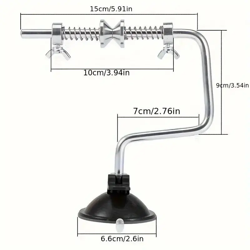 Durable Aluminum Fishing Line Winder, Portable Winder for Outdoor and Indoor Anglers, Fishing Accessories, Christmas Gift,  Cool Gadgets for Men 1