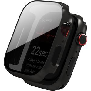 アンチピーププライバシーウォッチスクリーンプロテクター、ハードPCウォッチスクリーン保護フィルム、Apple Watchシリーズ9/8/7/6/5/4/SE/SE 2/Ultra/Ultra用のウェアラブルアクセサリー