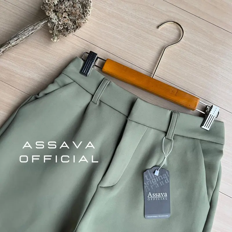 Celana Wanita Kekinian Pensil Scuba - Scuba Pants Premium Panjang Kulot 8