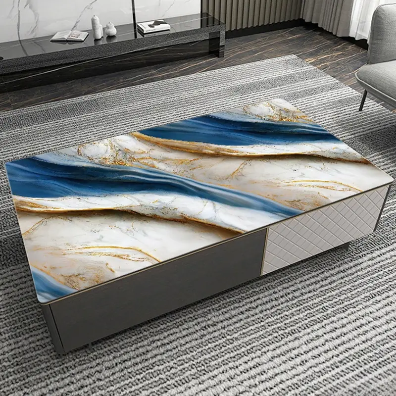 Stiker Dinding Dapur Anti Minyak dan Panas – Motif marmer 3D, bahan aluminium foil, ukuran 60cm x 6m. Cocok sebagai kertas wallpaper sticker untuk dapur yang praktis dan tahan lama