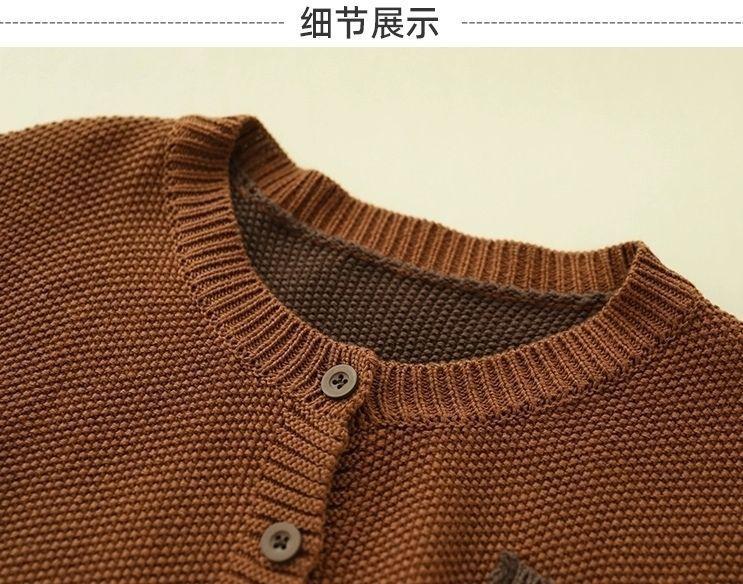 Product Introduction of Áo Len Dệt Kim Cho Nữ, Phong Cách Cổ Điển Chính Hãng, Màu Sắc Tương Phản, Ghép Nối, Cổ Thuyền Áo Cardigan Dệt Kim, Thanh Lịch Văn Học, Dễ Phối Đồ Và Mỏng, Áo Khoác, Thích Hợp Cho Phụ Nữ Cao Cấp Women Top Lưng Cao Cổ Tròn 8