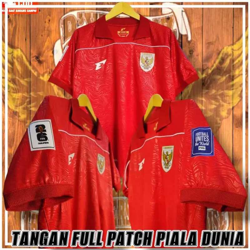 PROMO NEW ARRIVAL Jersey Timnas Indonesia 2025 EMBOS ERSP0 FULLPATCH GRAD3 0R1 Sport 2