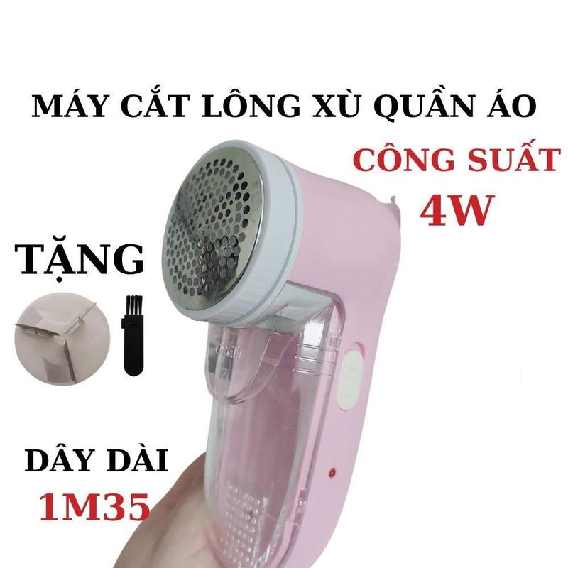 Loại Chuẩn Sokany Máy cắt cạo Lông Xù Quần Áo siêu bén siêu bền tiện lợi máy cắt sơ vải quần áo len áo nỉ . tặng kèm 3 lưỡi cắt
