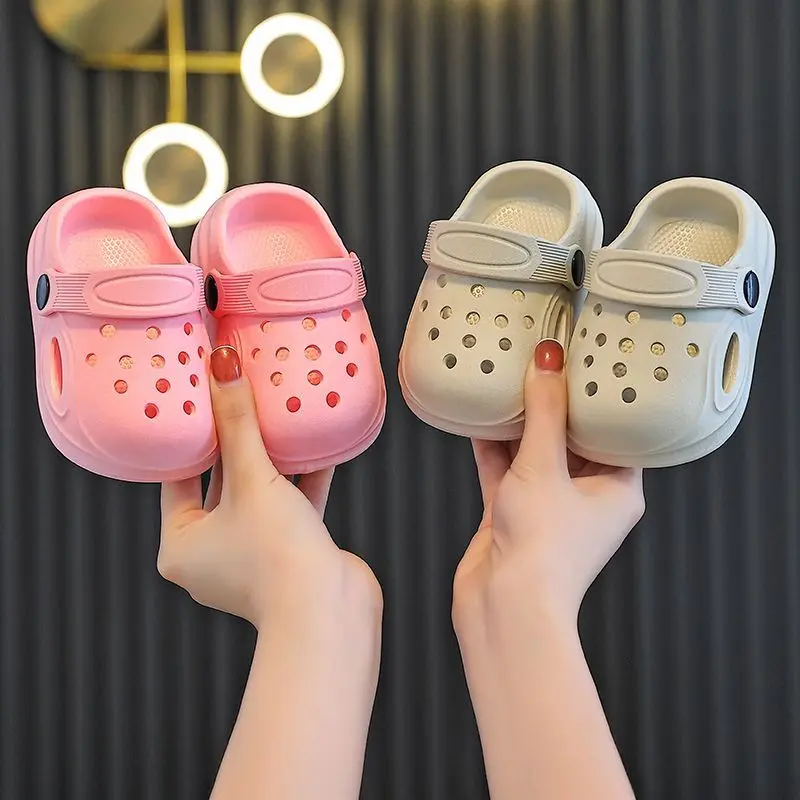 Dép Lê Trẻ Em, Mùa Hè, Cho Bé Trai Và Bé Gái, Thiết Kế Đơn Giản, Thích Hợp Sử Dụng Trong Nhà, Giày Tập Đi, Chống Trượt, Đế Siêu Mềm, Dễ Thương Cho Em Bé, Sử Dụng Kép