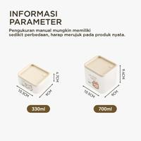 Gambar HELIDFANDA Food Container Kotak Penyimpanan Makanan - G21598 - SQ-S-CWH-FR dari HELIDFANDA INDONESIA Kota Administrasi Jakarta Utara 3 Tokopedia