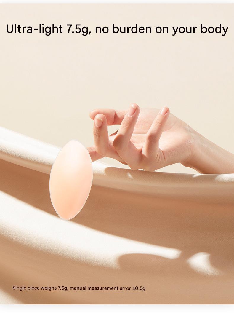 Product Introduction of Anti-exposure silicone breast stickers Invisible and traceless anti-sweat and anti-bump breast stickers Swimming sling breast stickers patch 7