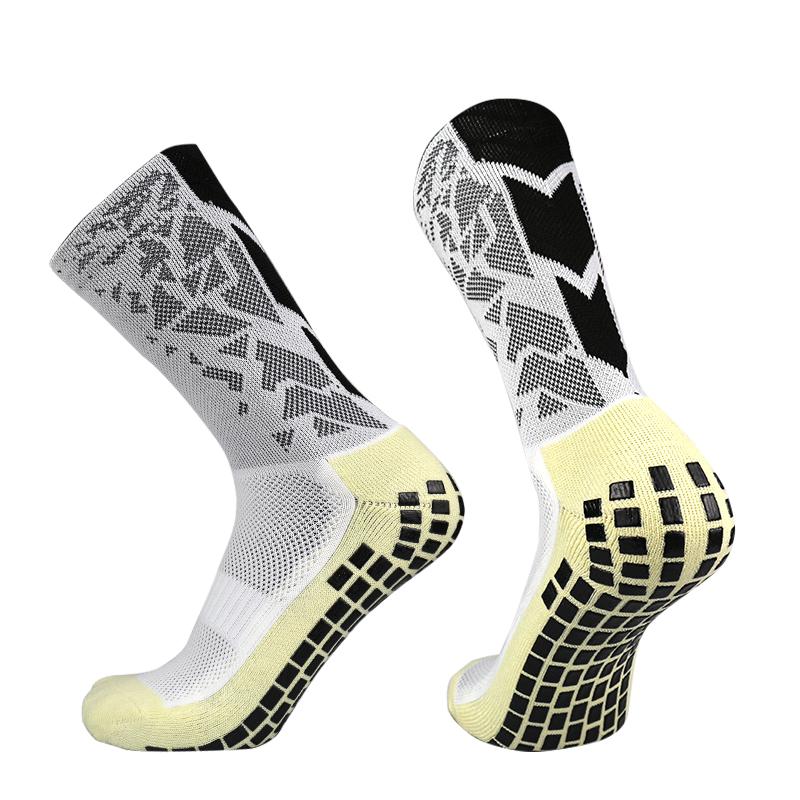 Product Introduction of Anti-slip Training Socks Soccer Basketball Tennis Sock Non-slip Football Wear-resistant Sports Friction Strip Grip Cycling Sock 5