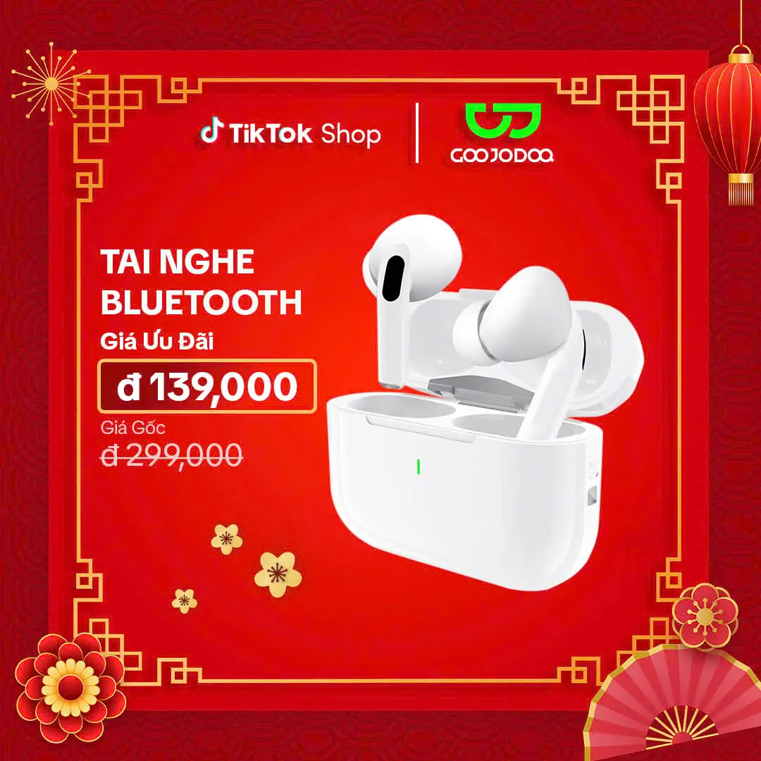 [Goojodoq] Tai Nghe Bluetooth Mới 2024 , Giảm Tiếng Ồn , Chất Lượng Cao, Thời Gian Nghe 3 - 6H. Âm Thanh Chân Thực, Cảm Ứng Chạm Nhét Tai Nghe Nhạc Earphone