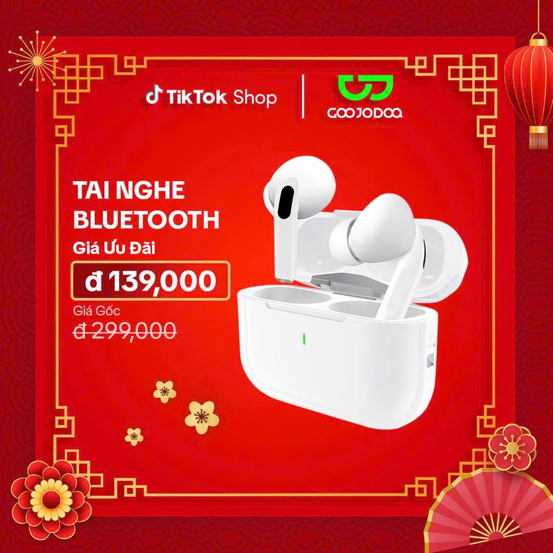 [GOOJODOQ] Tai nghe Bluetooth mới 2024 , giảm tiếng ồn , chất lượng cao, thời gian nghe 3-6h. âm thanh chân thực, cảm ứng chạm Nhét Tai Nghe Nhạc Earphone