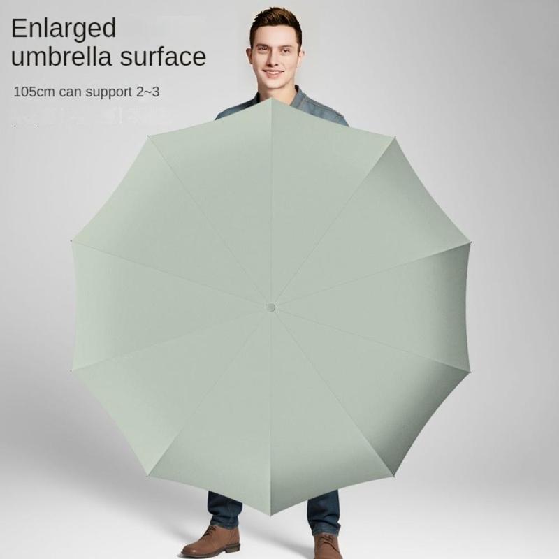 Automatic Umbrella, 1 Count Ring Buckle Windproof Reinforced Umbrella, Folding Umbrella for Women, Suitable for Rainy Days Outdoor Travel,  Household Items 4