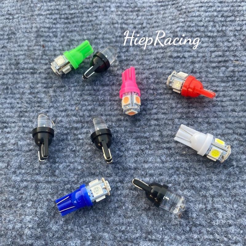 Đèn demi 7 màu gắn cho đèn báo số , xi nhan các loại xe ( Giá 1 bóng )