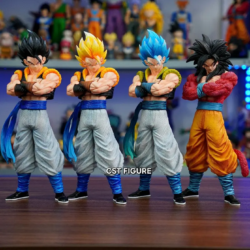 Mô hình Gogeta JT Studio cao 30cm [KÈM THẺ NHỰA PVC GOGETA+túi sleeves bảo vệ thẻ] 5