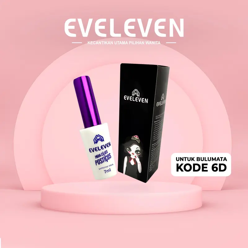 EVELEVEN Lem Bulumata Palsu Eyelash Extension isi 7 ml Tahan Air Tidak Mudah Copot lem bulu 0