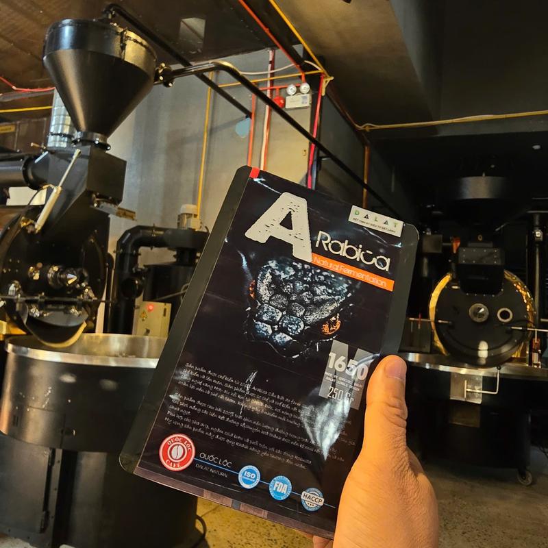 250g Arabica núi Min Cầu Đất - A tỵ 2025 Quốc Lộc Coffee