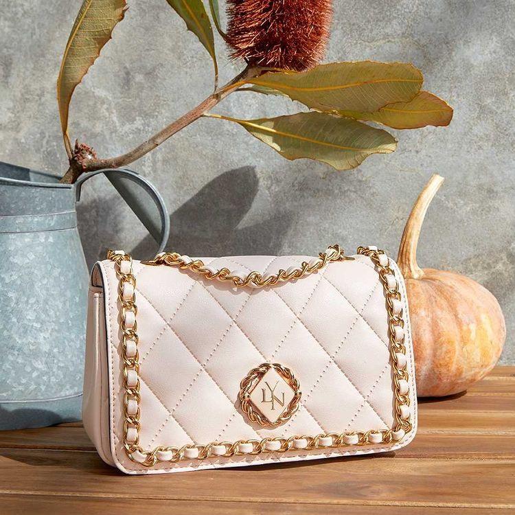 Túi LYN OUTLET | LYN ERDA đeo chéo nữ| 5 màu sắc size 20