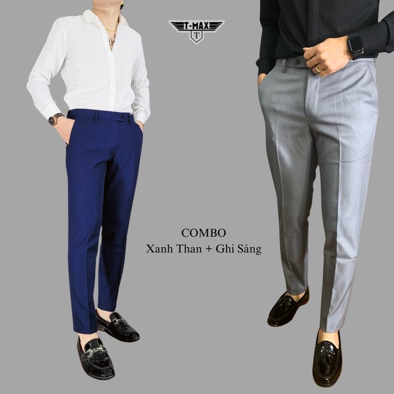 Combo 2 Quần Chéo.Dày81 Sịn Cao Cấp Hàng Luxury T-Max Menswear Nam Pants 3