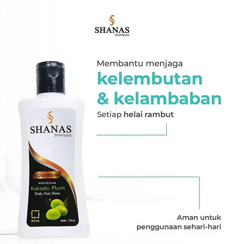 Shanas Shampoo Three in One Plus Nasa Original