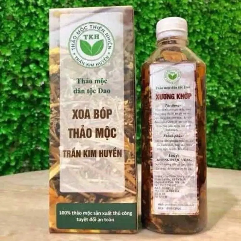 ￼XOA BÓP XƯƠNG KHỚP TRẦN KIM HUYỀN 500ml 0