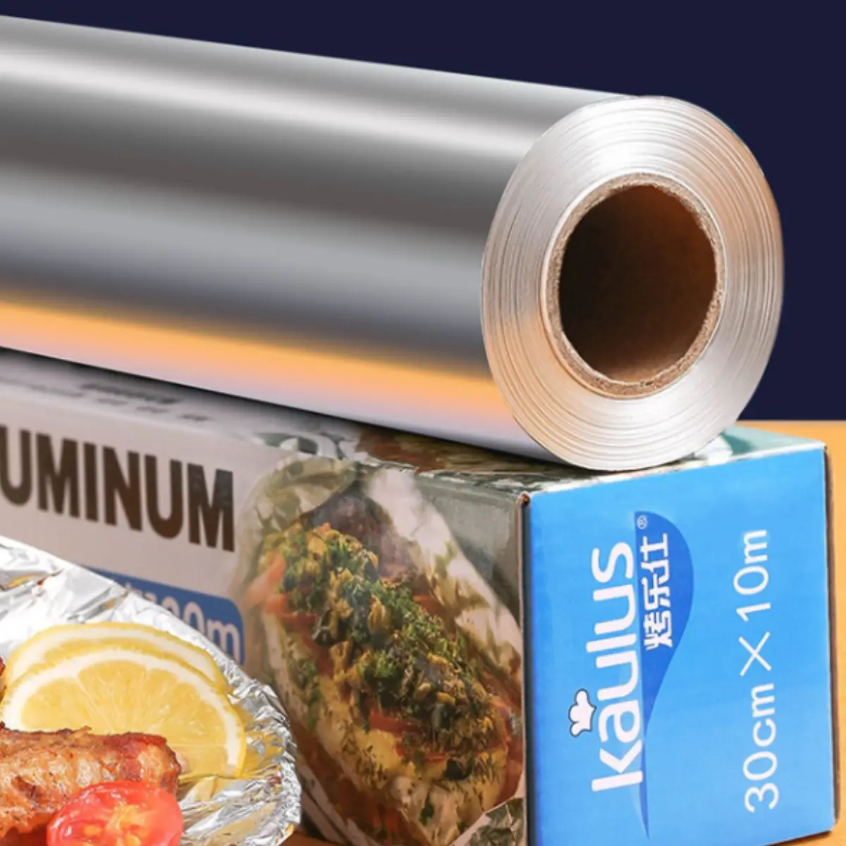Giấy bạc nướng thịt, lót nồi 10m tiết kiệm, tiện lợi sử dụng nhiều lần
