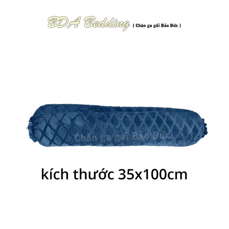 VỎ Gối ôm coco Lẻ chất liệu lì mềm mại vỏ  gối nỉ nhung 4