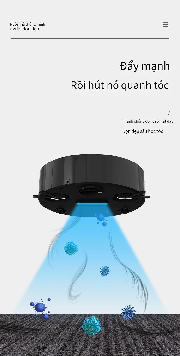 Product Introduction of Robot quét sàn nhà thông minh sạc máy quét hút kéo tất cả trong một 6