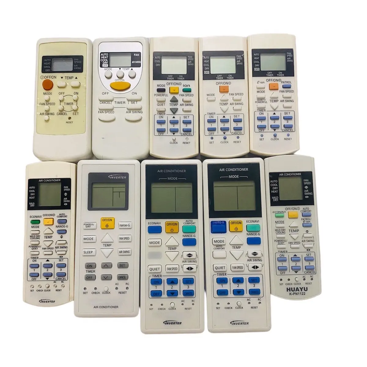ĐIỀU KHIỂN ĐIỀU HÒA - REMOTE MÁY LẠNH PANASONIIC ĐỦ MẪU BH 03 THÁNG