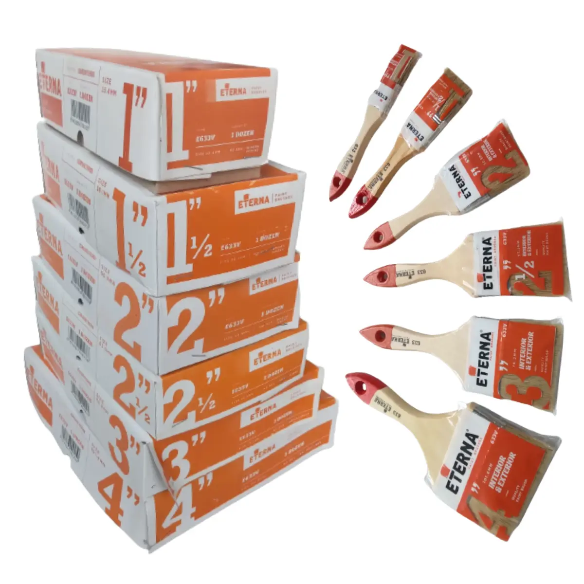 Kuas Cat Eterna 633 Jaminan Termurah Paint