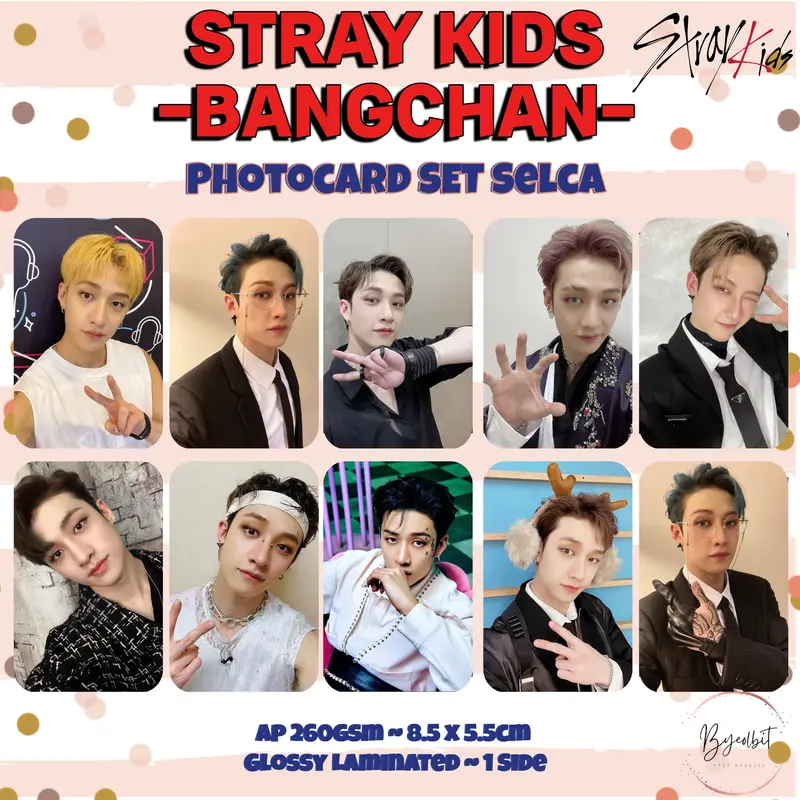 Photocard STRAY KIDS set 10 pcs 0