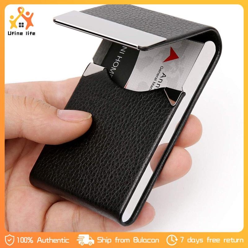Calling Card Holder Business Card Case PU Leather Credit Car - TikTok ...