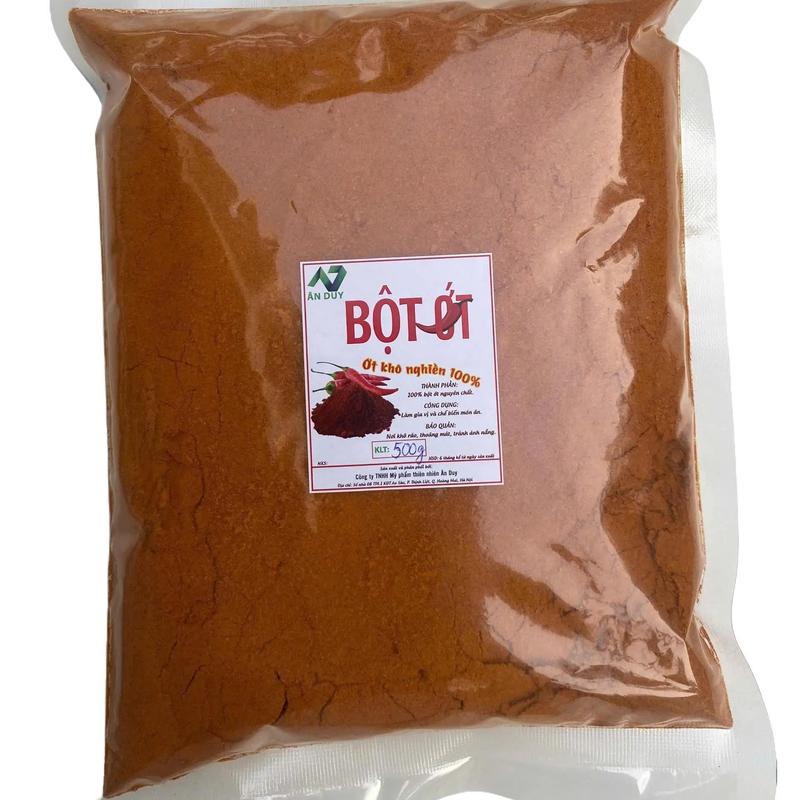  Bột ớt mịn cay nồng dùng nấu mì cay làm kim chi nguyên chất 100% Gia Vị gia  vị 