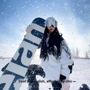 Cylindrical HD Double-Layer Anti-Fog Ski Goggles – Wide Vision Snow Goggles with Clip Design for Prescription Glasses, Windproof Mountain Protective Eyewear