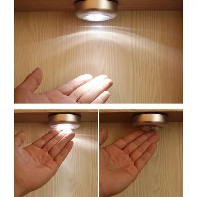 Lampu Emergency Portable Tempel Dinding Led Stick And Click Touch Lamp 1