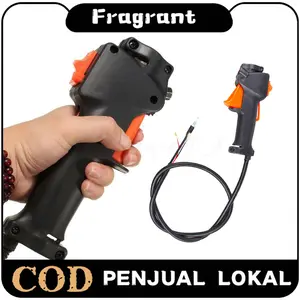 Handle Gas Mesin Potong Rumput Handle Gas Mesin Komplit For 4 Tak