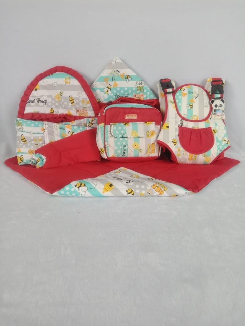 Product Introduction of Paketan Hemat 4 in 1 Gendongan Samping Renda, Gendongan Depan, Selimut, Tas Kecil Bayi Balita Cewek Cowok   Perlengkapan Bonceng 8