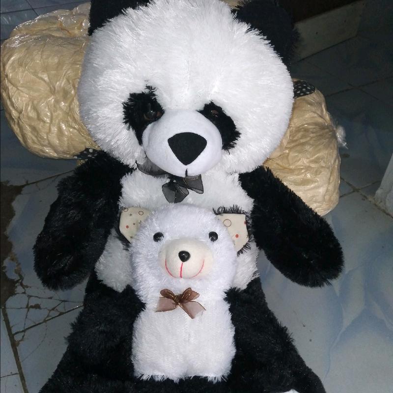 PROMO Boneka Panda Besar 70 cm beranak 2 ( 1 besar, 2 kecil ) Dolls 3