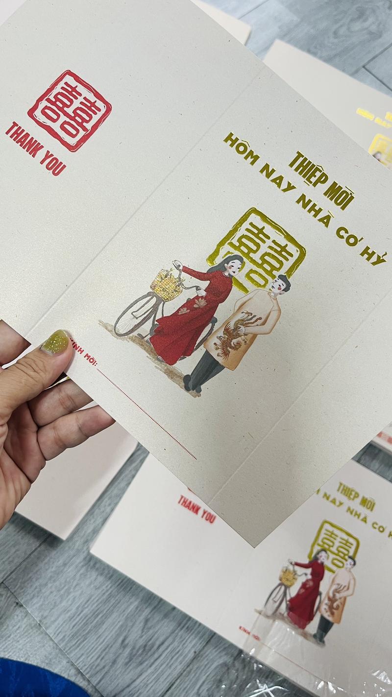 Product Introduction of Combo 100 thiệp cưới đám cưới xưa 5