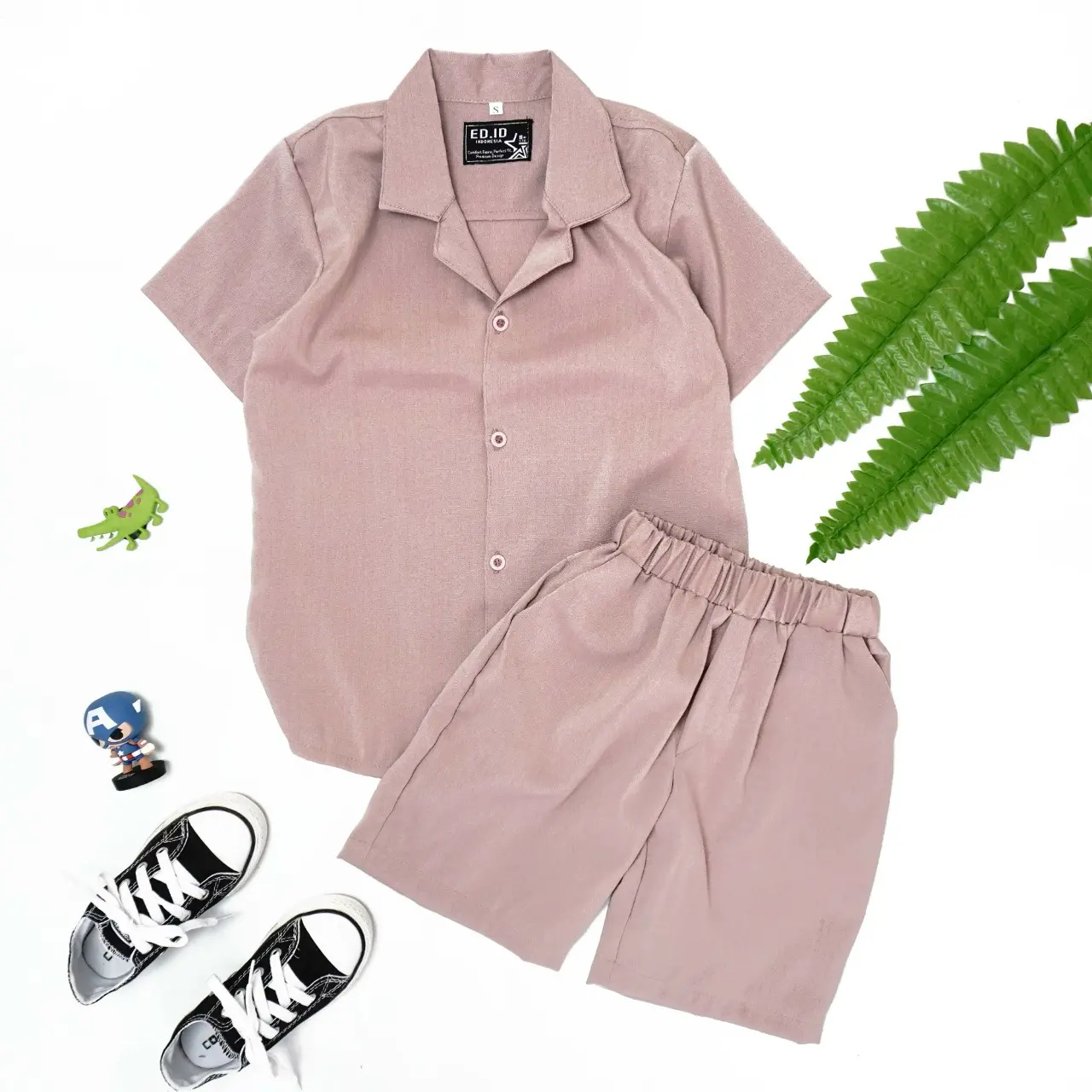 Amspro Setelan anak unisex Kids set Dido Celana Fashion Celana Fashion Baju