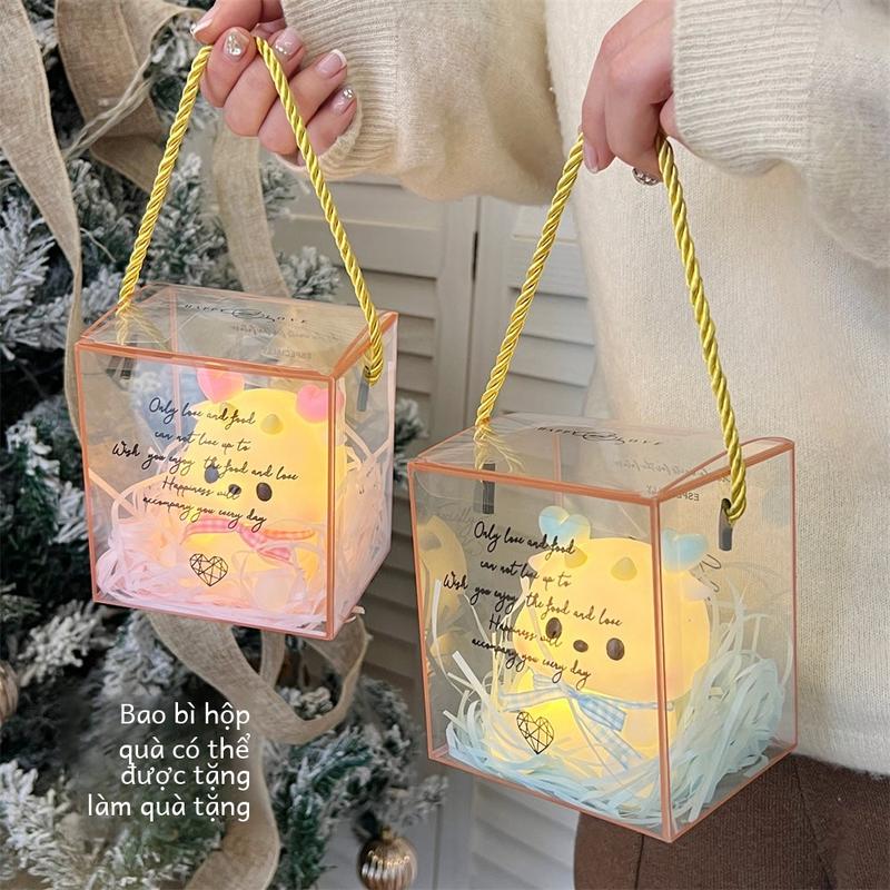 Product Introduction of Đèn phòng ngủ dễ thương hoa túc linh 3D hoạt hình, phù hợp phòng ngủ, tặng nhãn dán quà 5